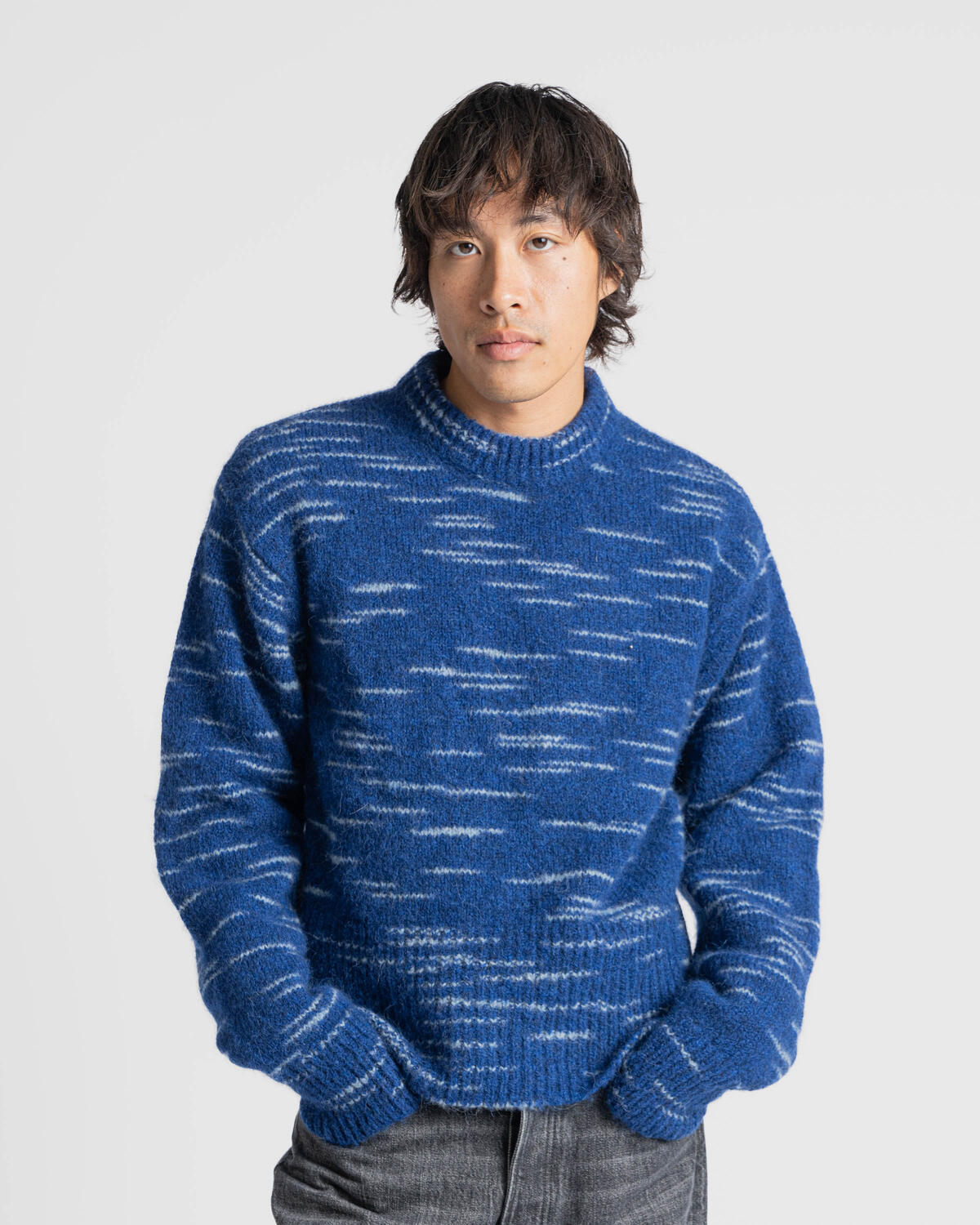 Wood Wood Lachlan Mohair Jumper | 12415507-4013-7230 | AFEW STORE